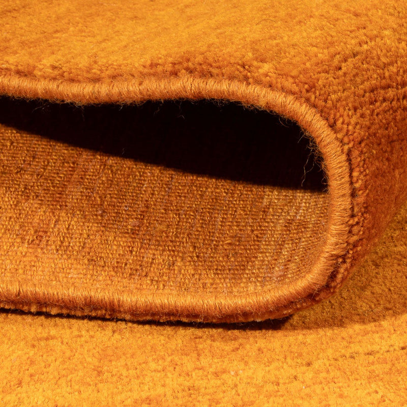 Dywan Gabbeh - perski - 187 x 150 cm - pomarańczowy