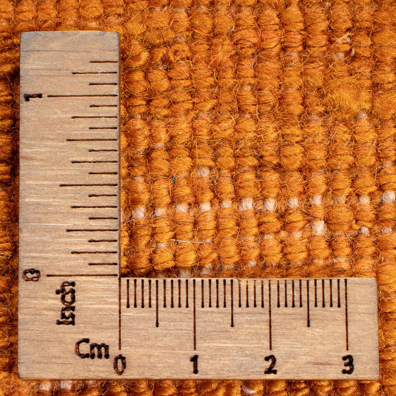 Dywan Gabbeh - perski - 187 x 150 cm - pomarańczowy