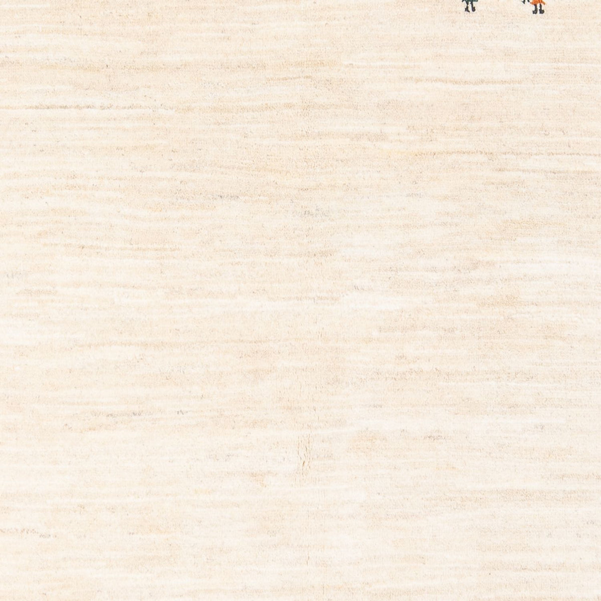 Dywan Gabbeh - perski - 207 x 137 cm - beżowy