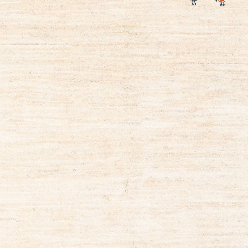 Dywan Gabbeh - perski - 207 x 137 cm - beżowy