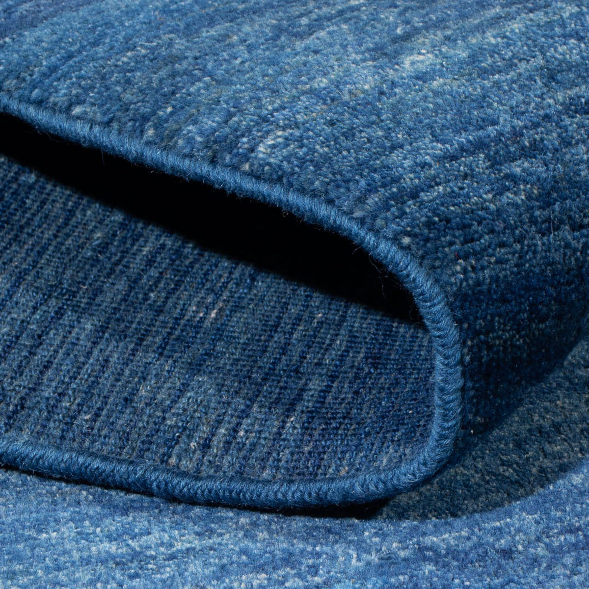 Dywan Gabbeh - perski - 205 x 145 cm - ciemnoniebieski