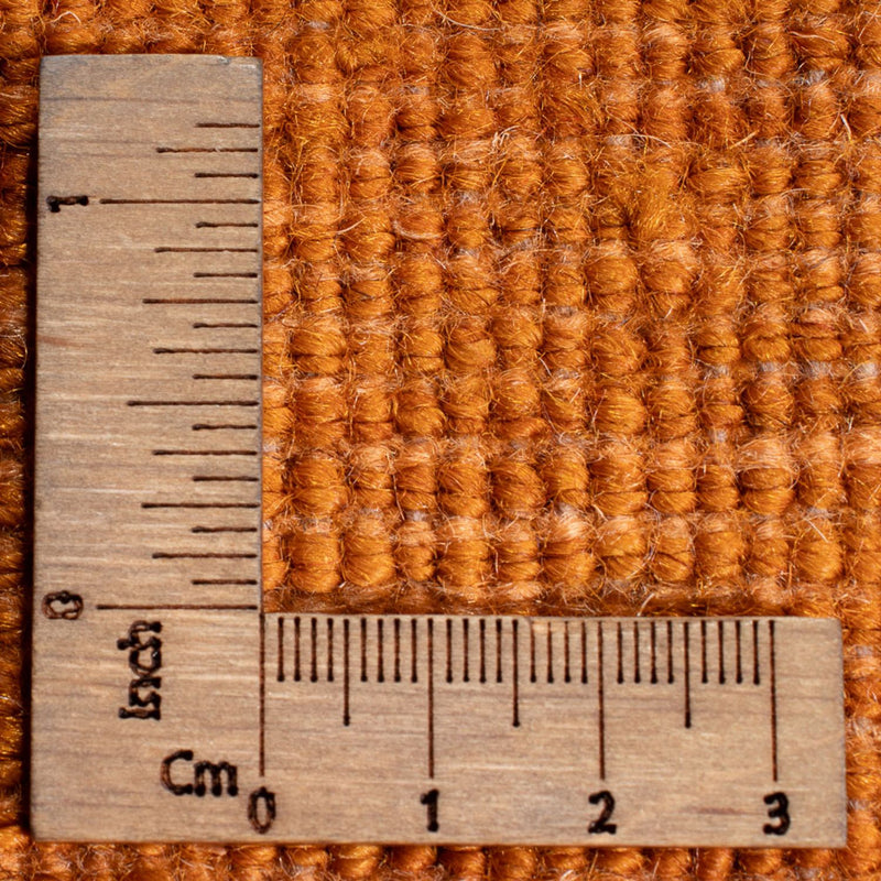 Dywan Gabbeh - perski - 202 x 140 cm - pomarańczowy