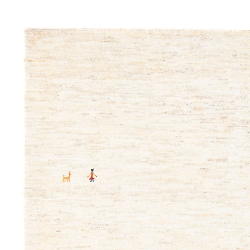 Dywan Gabbeh - perski - 196 x 152 cm - beżowy