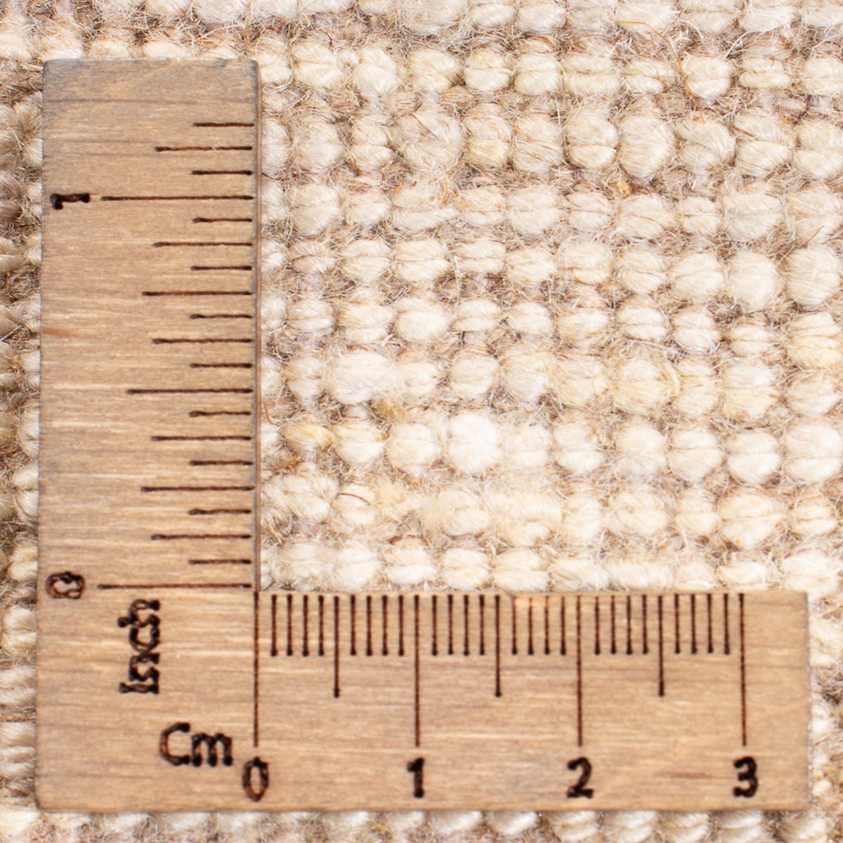 Dywan Gabbeh - perski - 196 x 152 cm - beżowy