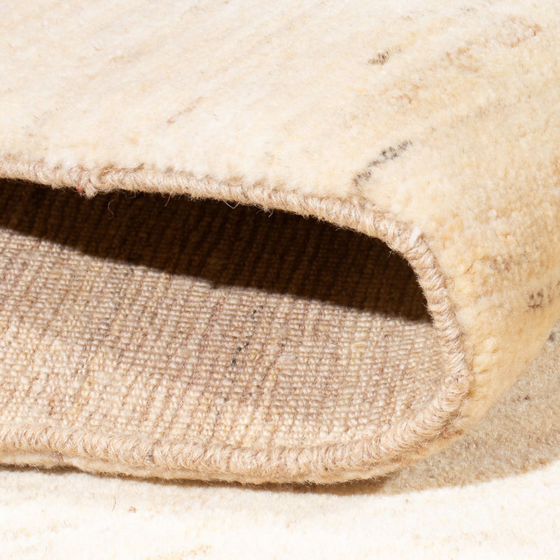 Dywan Gabbeh - perski - 194 x 155 cm - beżowy