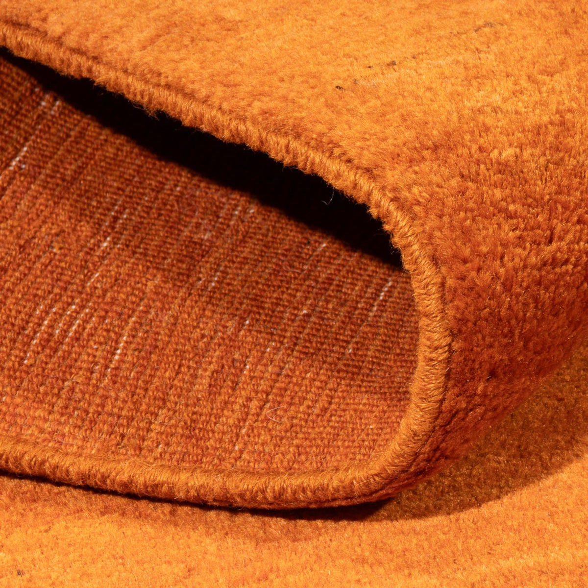 Dywan Gabbeh - perski - 196 x 118 cm - pomarańczowy