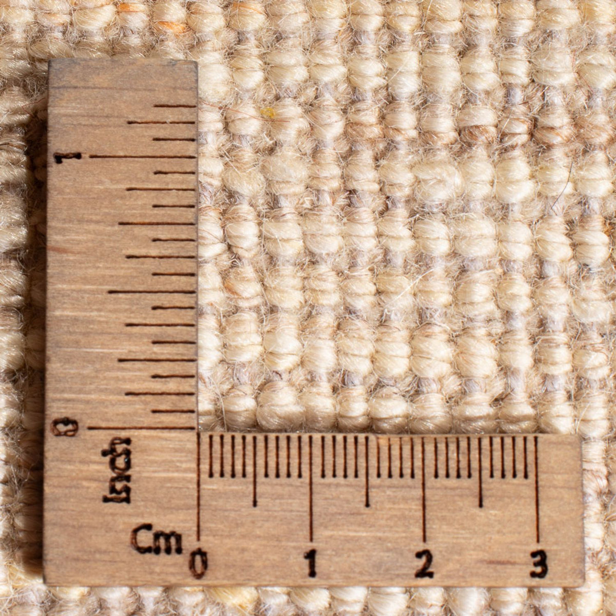 Dywan Gabbeh - perski - 210 x 145 cm - beżowy