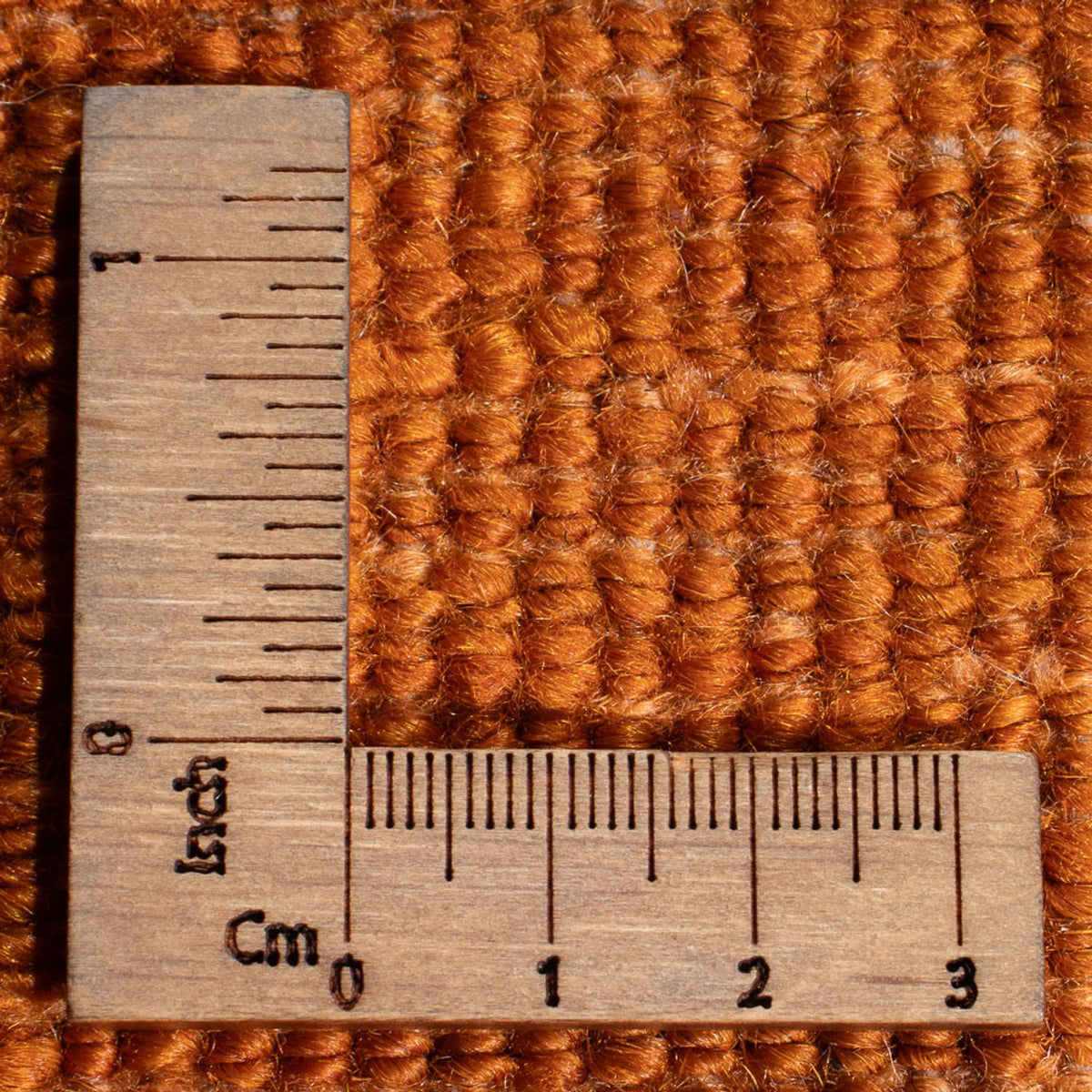 Dywan Gabbeh - perski - 199 x 149 cm - pomarańczowy