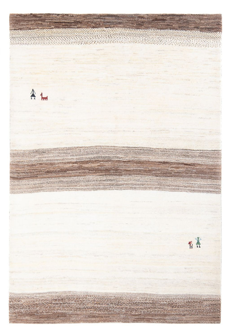 Dywan Gabbeh - perski - 205 x 147 cm - wielokolorowy