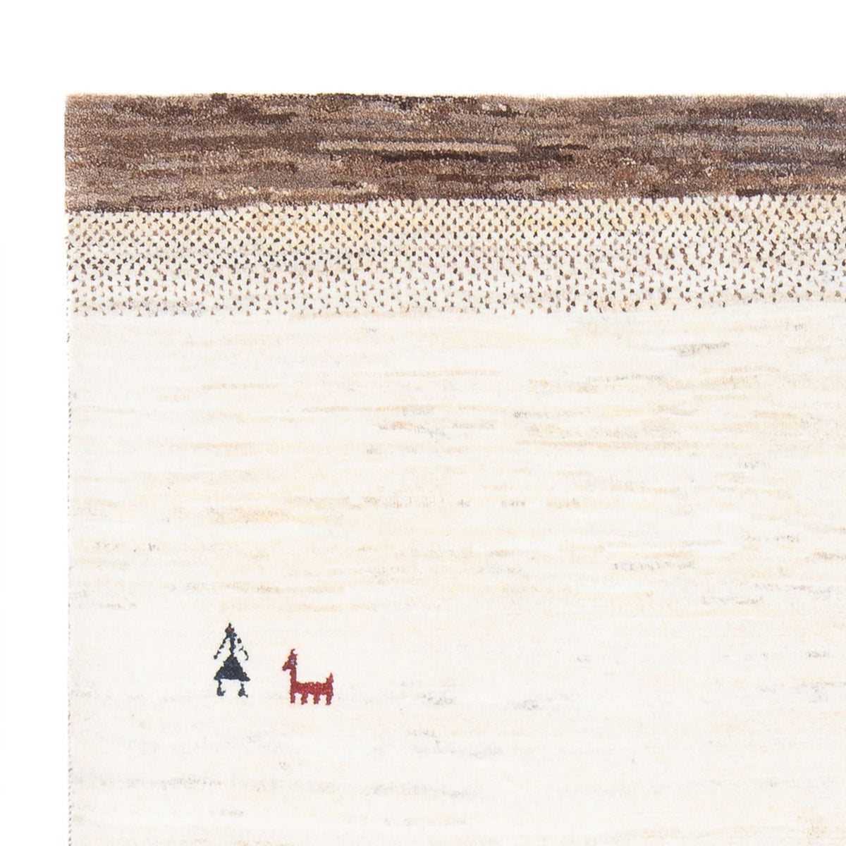 Dywan Gabbeh - perski - 205 x 147 cm - wielokolorowy