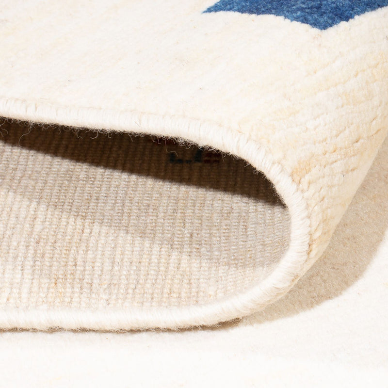 Dywan Gabbeh - perski - 201 x 149 cm - wielokolorowy