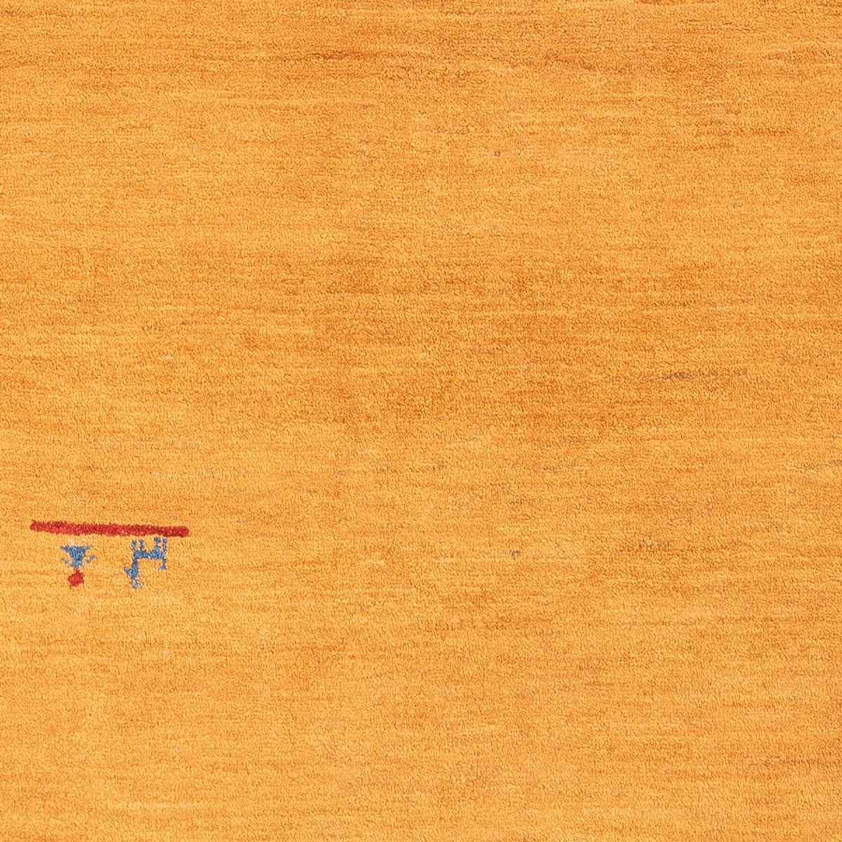 Dywan Gabbeh - perski - 196 x 118 cm - pomarańczowy