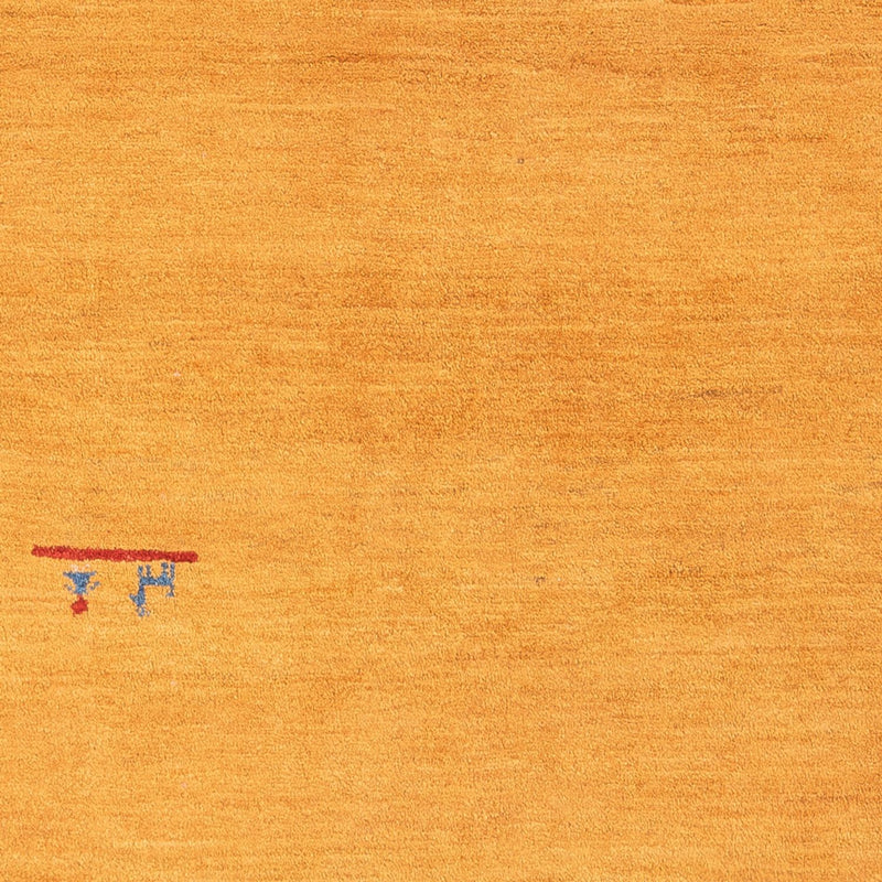 Dywan Gabbeh - perski - 196 x 118 cm - pomarańczowy