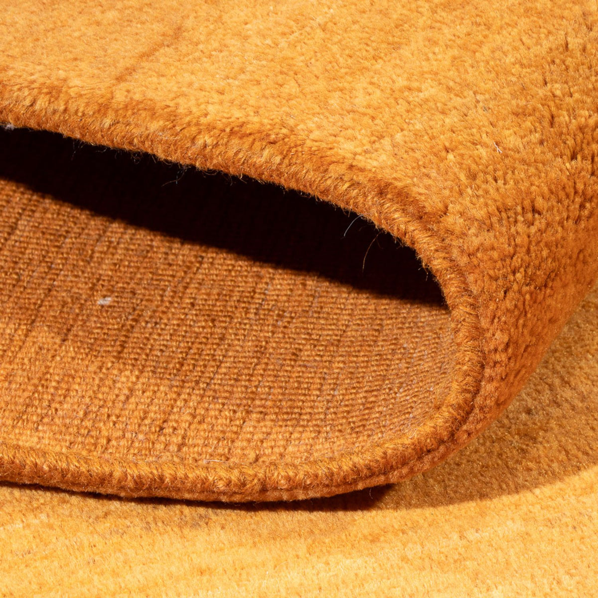 Dywan Gabbeh - perski - 196 x 118 cm - pomarańczowy