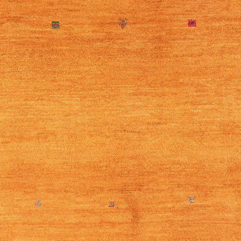 Dywan Gabbeh - perski - 201 x 150 cm - pomarańczowy