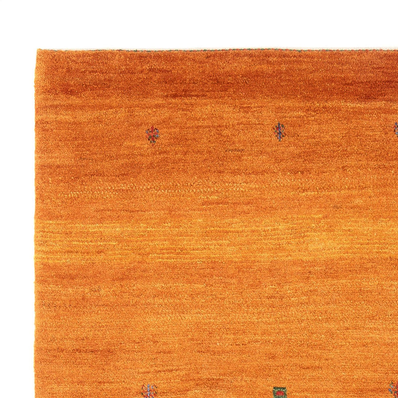 Dywan Gabbeh - perski - 201 x 150 cm - pomarańczowy