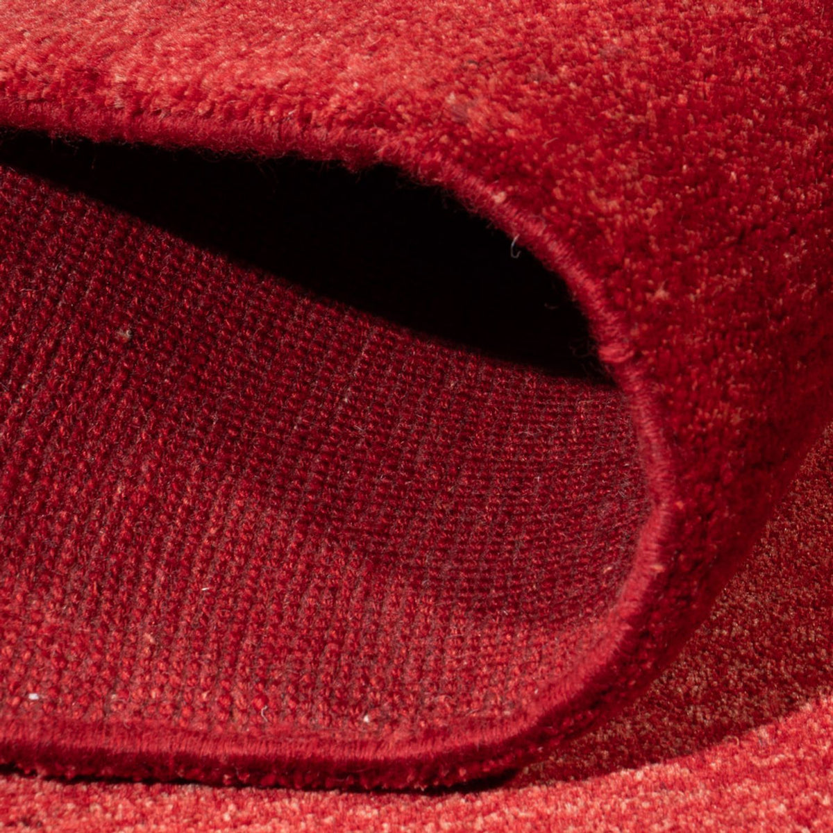 Dywan Gabbeh - perski - 188 x 145 cm - czerwony