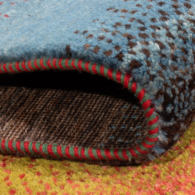 Dywan Gabbeh - perski - 150 x 98 cm - wielokolorowy