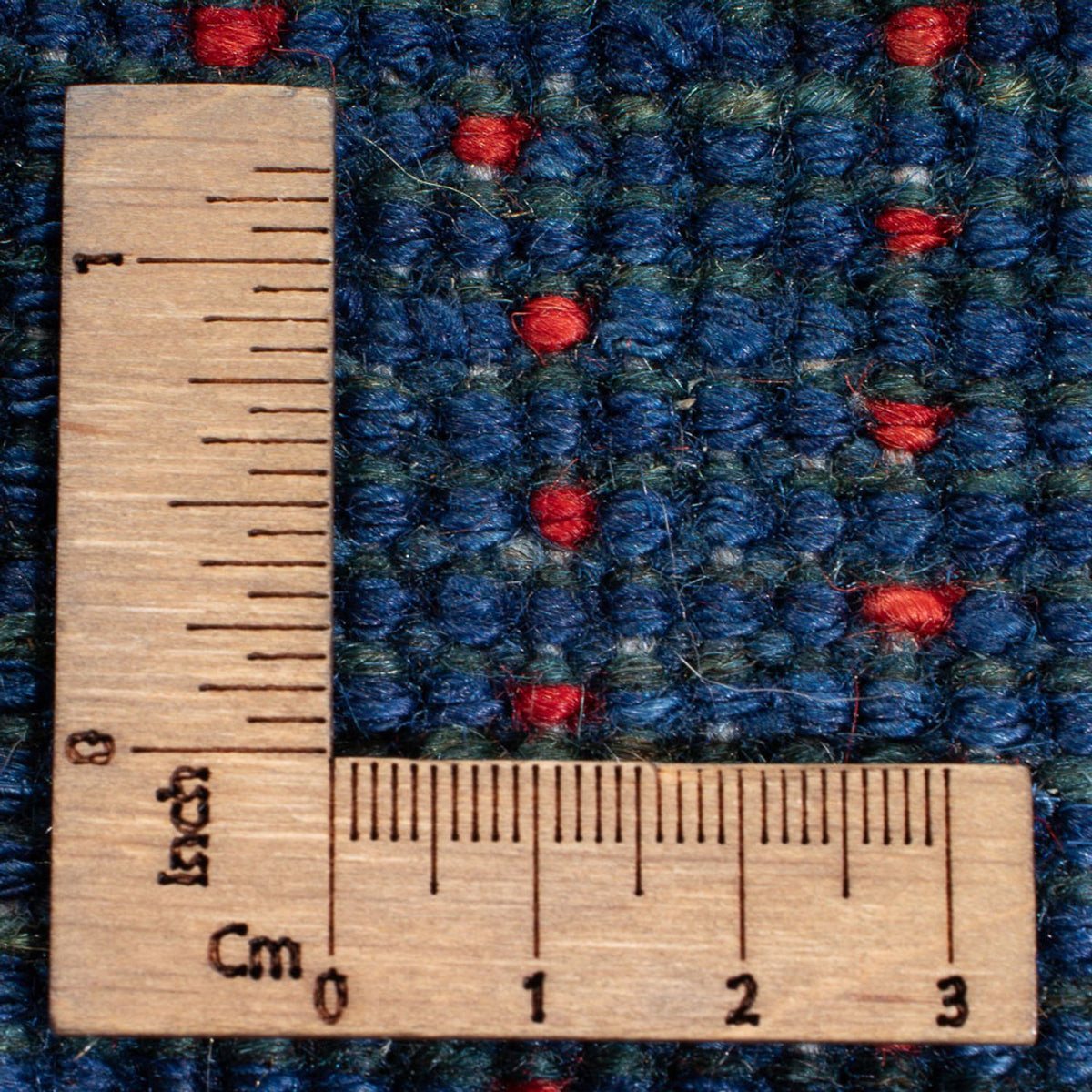 Dywan Gabbeh - perski - 200 x 140 cm - ciemnoniebieski