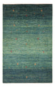 Dywan Gabbeh - perski - 152 x 100 cm - ciemna zieleń