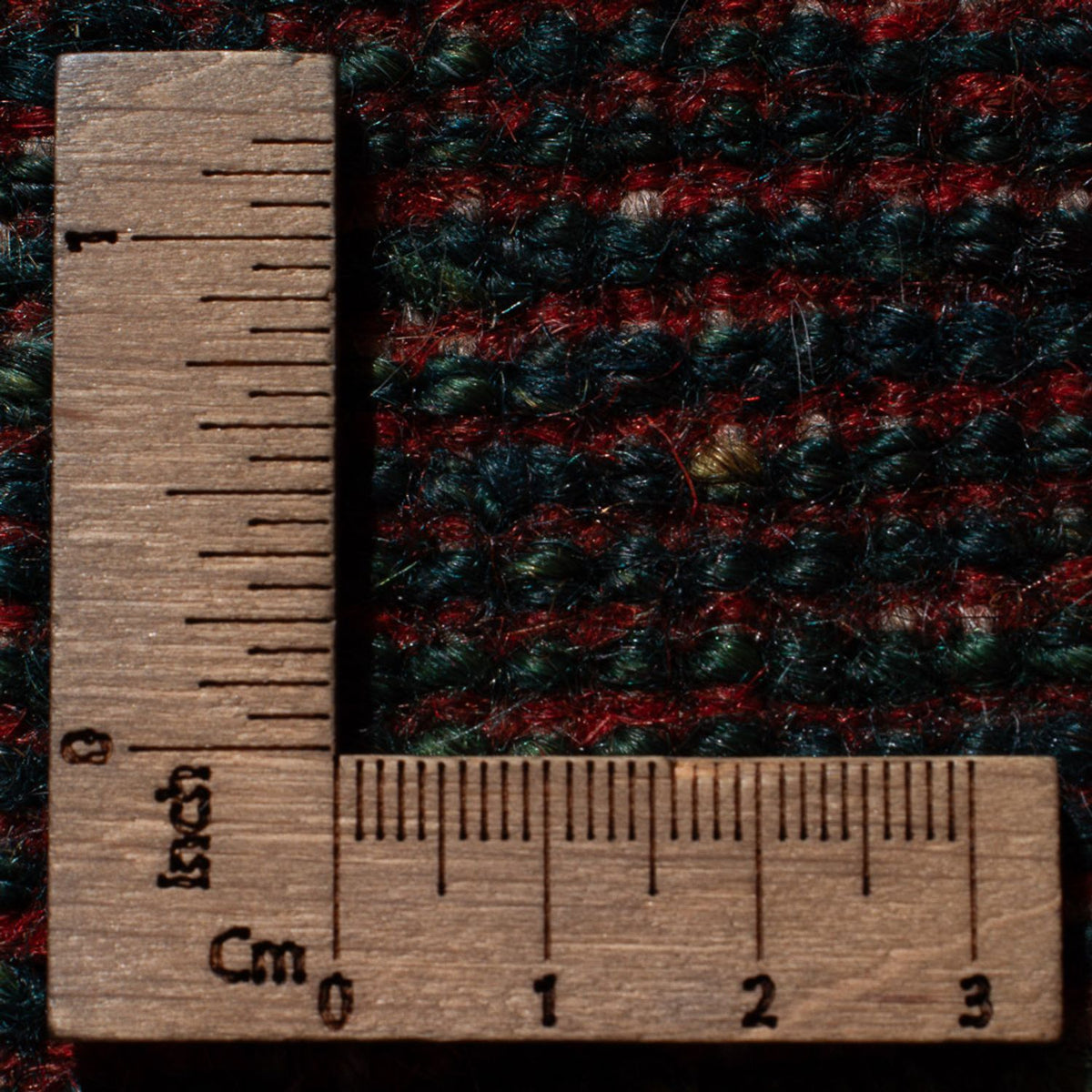 Dywan Gabbeh - perski - 152 x 100 cm - ciemna zieleń