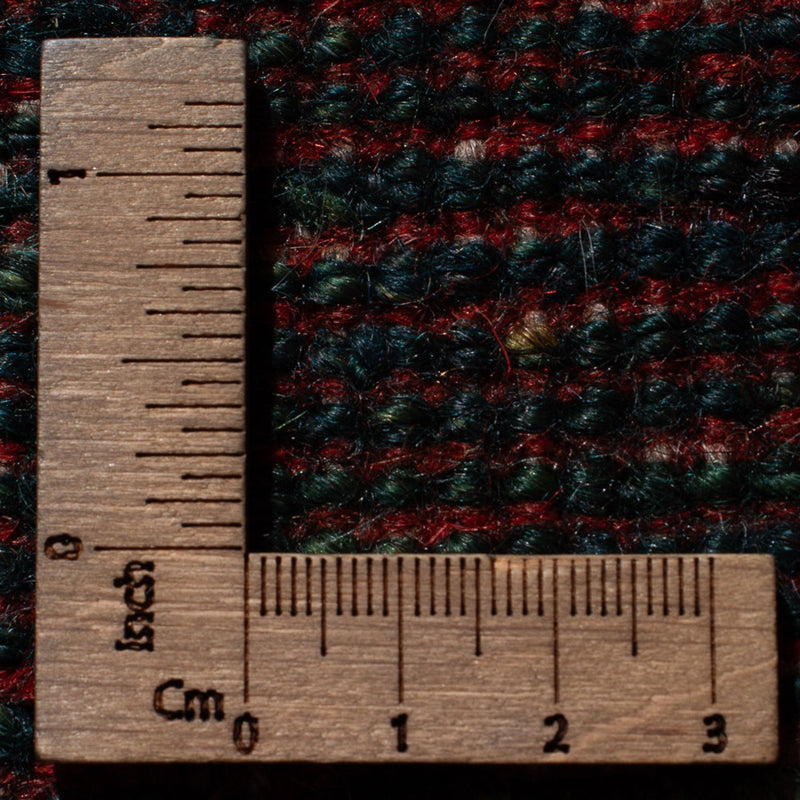 Dywan Gabbeh - perski - 152 x 100 cm - ciemna zieleń