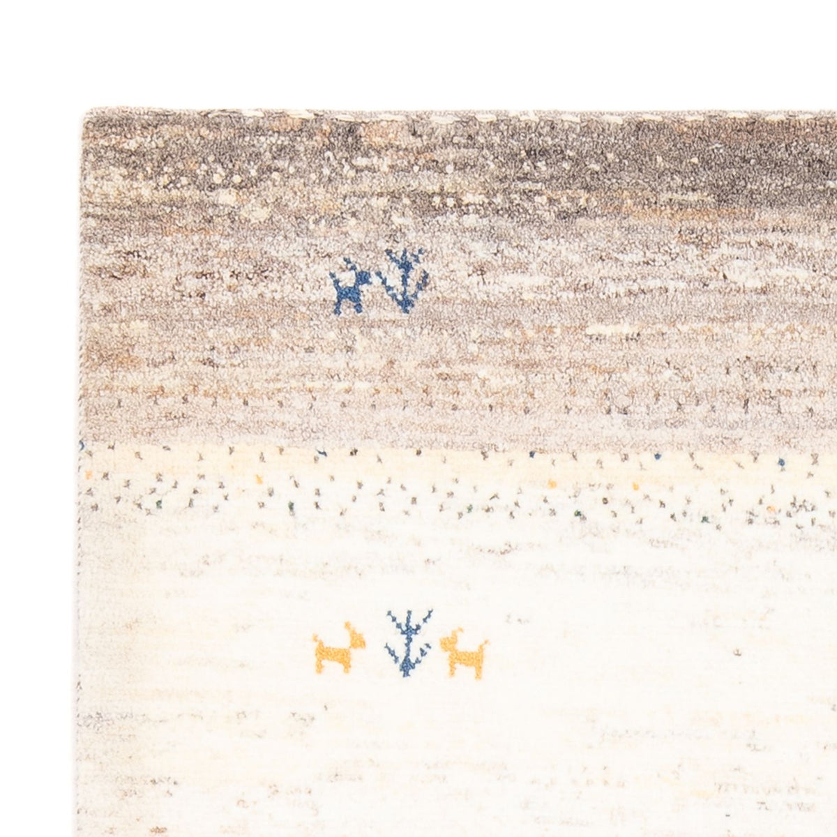 Dywan Gabbeh - perski - 153 x 110 cm - wielokolorowy