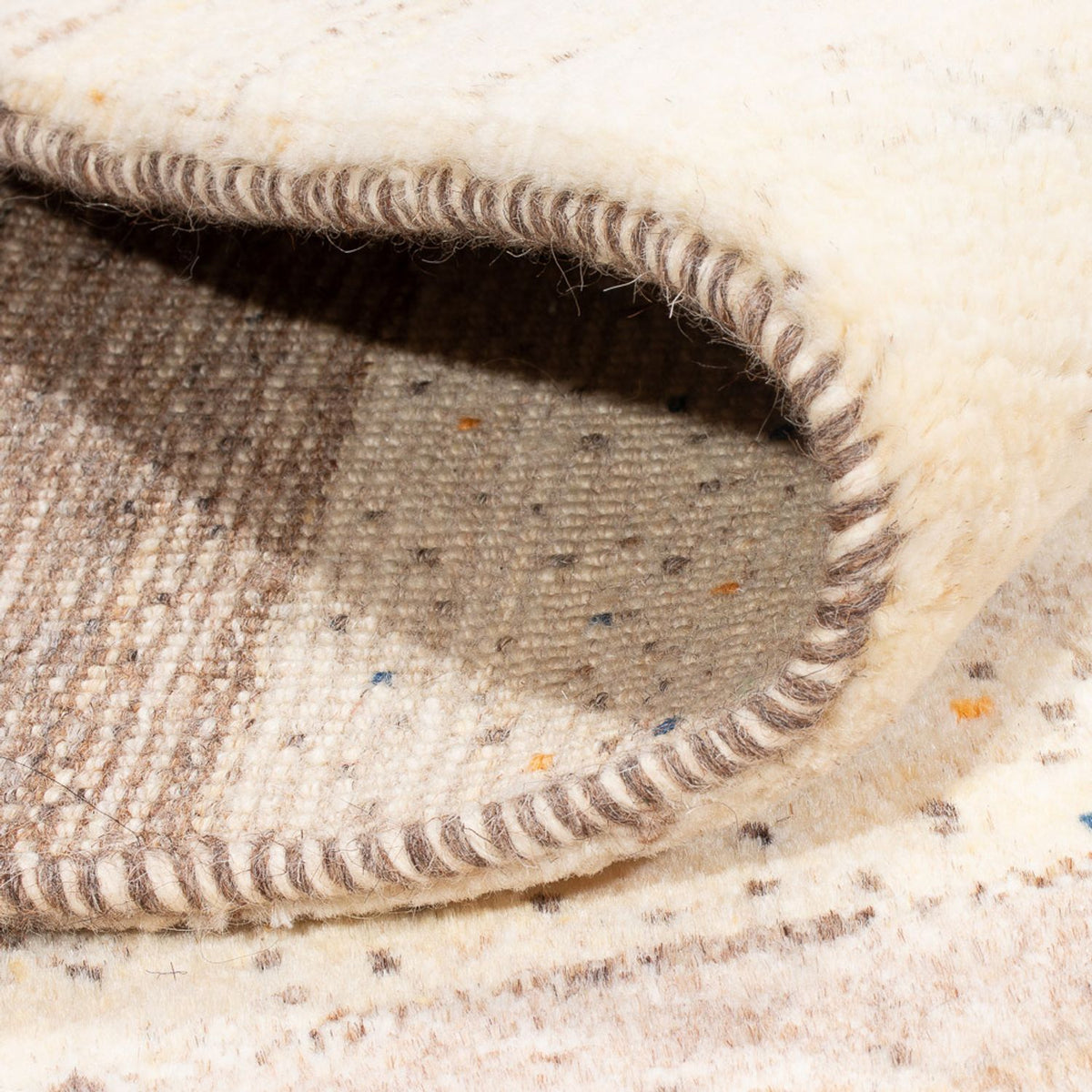 Dywan Gabbeh - perski - 153 x 110 cm - wielokolorowy