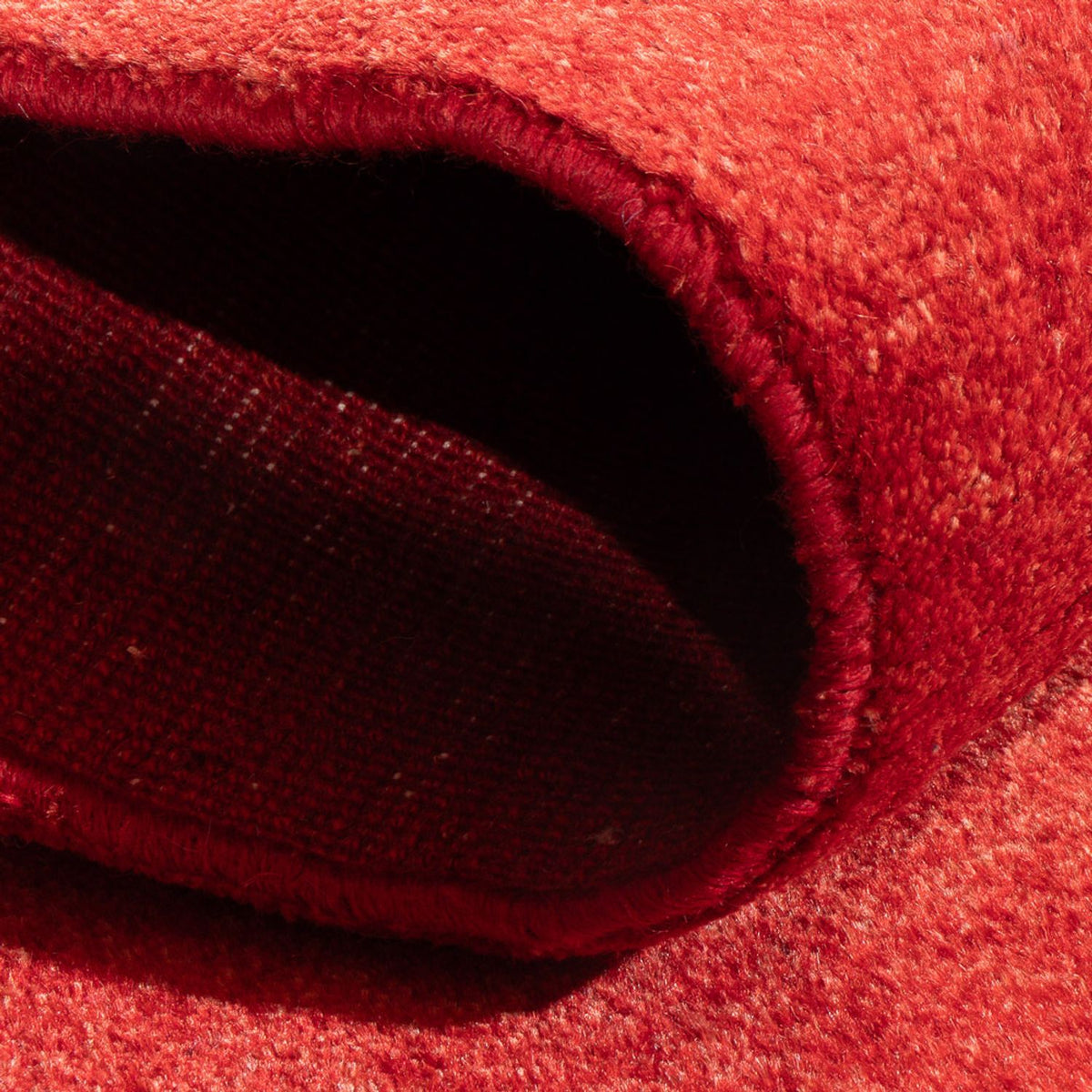 Dywan Gabbeh - perski - 146 x 104 cm - czerwony