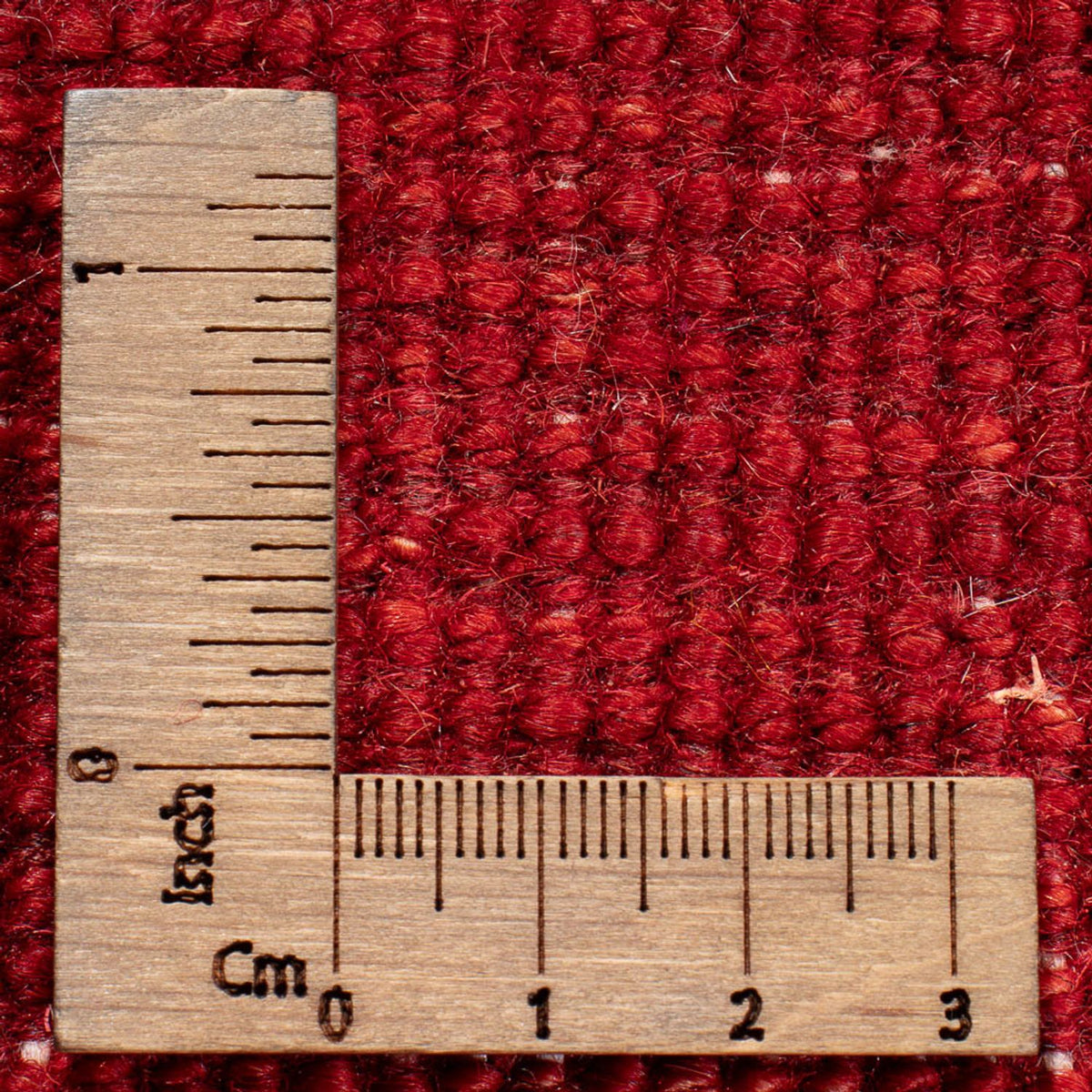 Dywan Gabbeh - perski - 146 x 104 cm - czerwony