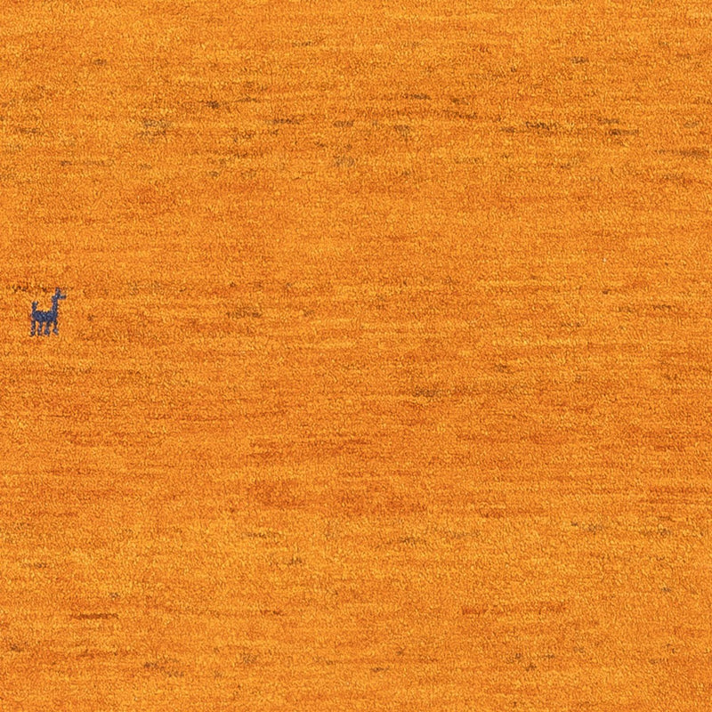 Dywan Gabbeh - perski - 148 x 103 cm - pomarańczowy