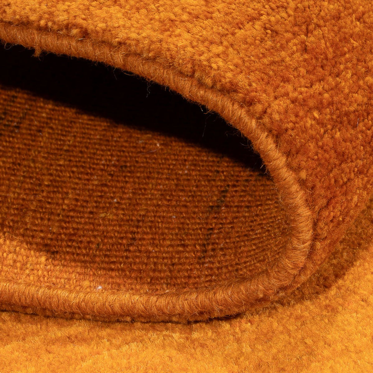 Dywan Gabbeh - perski - 148 x 103 cm - pomarańczowy