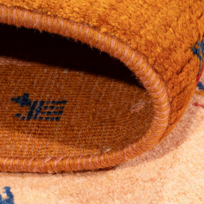 Dywan Gabbeh - perski - 149 x 99 cm - wielokolorowy