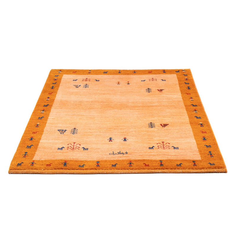 Dywan Gabbeh - perski - 149 x 99 cm - wielokolorowy