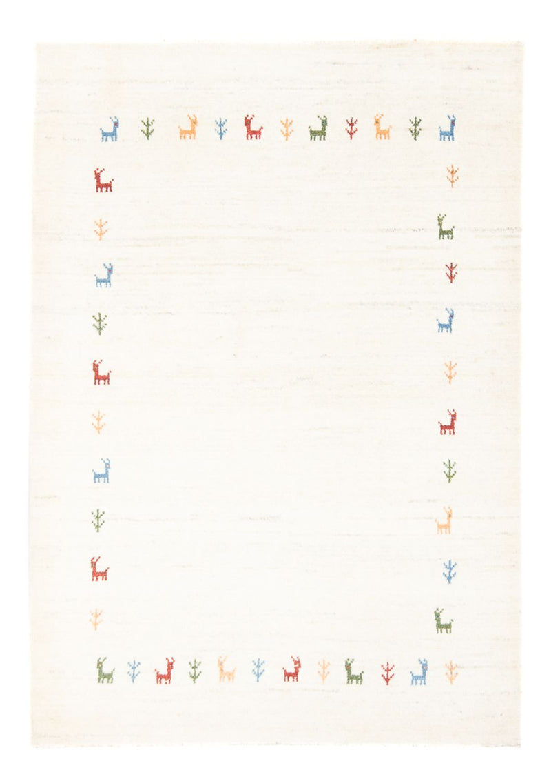 Dywan Gabbeh - perski - 148 x 104 cm - wielokolorowy