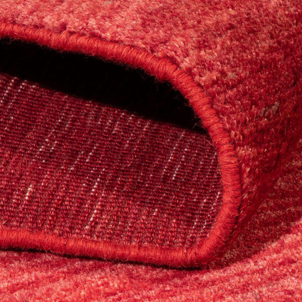 Dywan Gabbeh - perski - 193 x 145 cm - czerwony