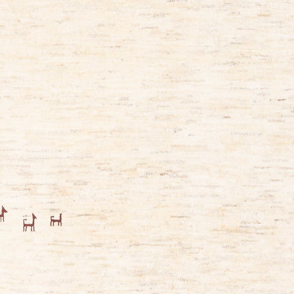 Dywan Gabbeh - perski - 188 x 140 cm - beżowy