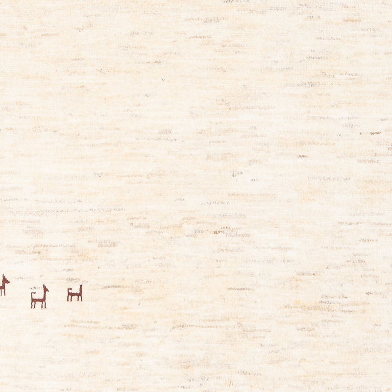 Dywan Gabbeh - perski - 188 x 140 cm - beżowy