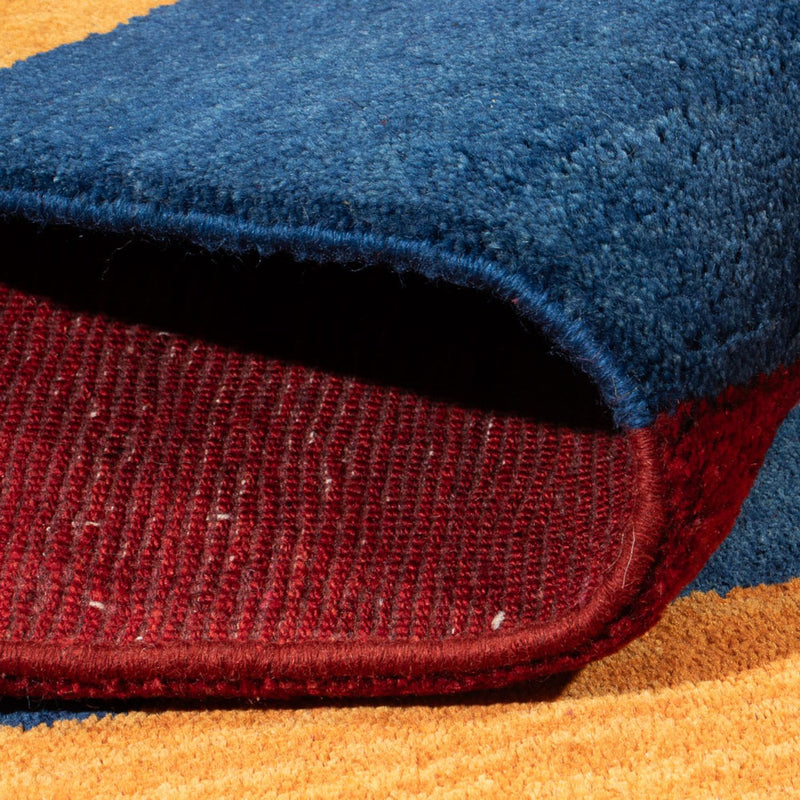 Dywan Gabbeh - perski - 185 x 147 cm - wielokolorowy