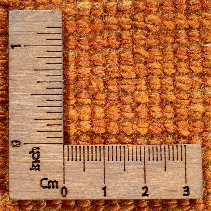 Dywan Gabbeh - perski - 145 x 114 cm - pomarańczowy