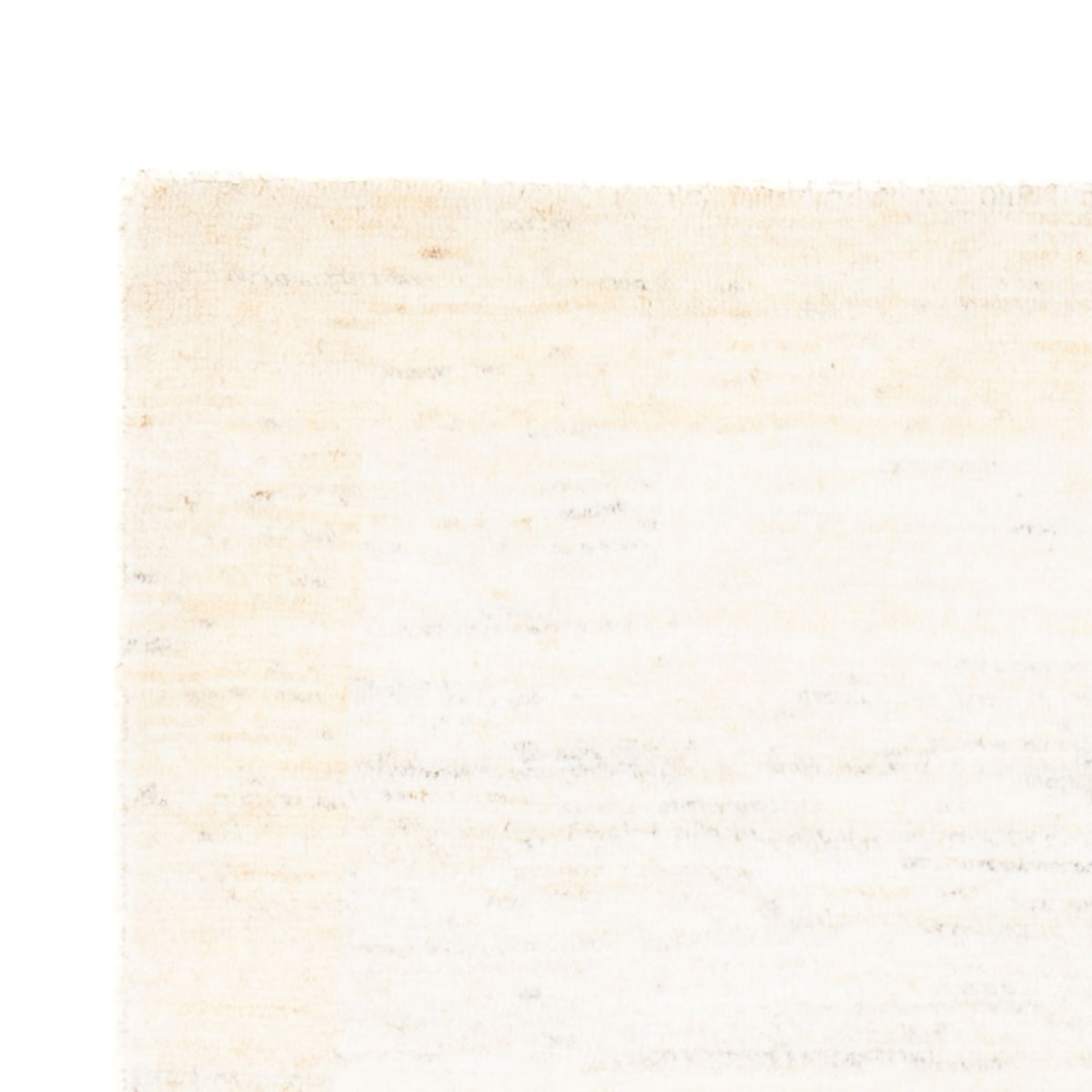 Dywan Gabbeh - perski - 150 x 97 cm - biały