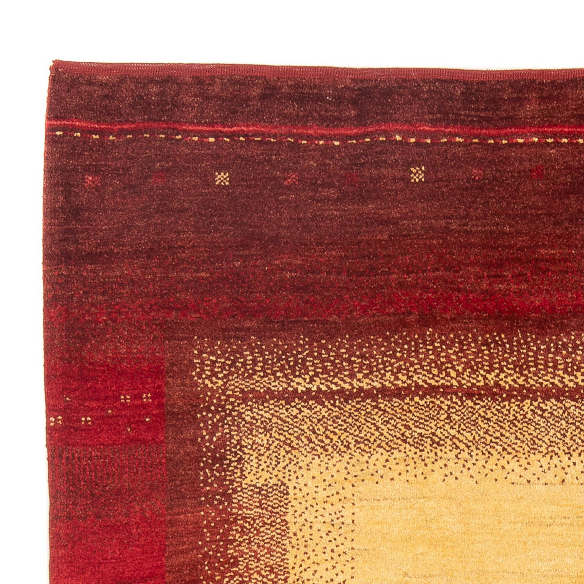 Dywan Gabbeh - perski - 187 x 151 cm - wielokolorowy