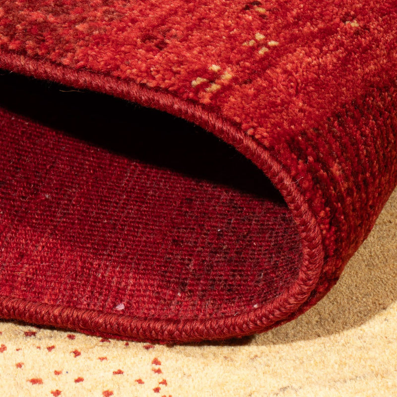 Dywan Gabbeh - perski - 187 x 151 cm - wielokolorowy