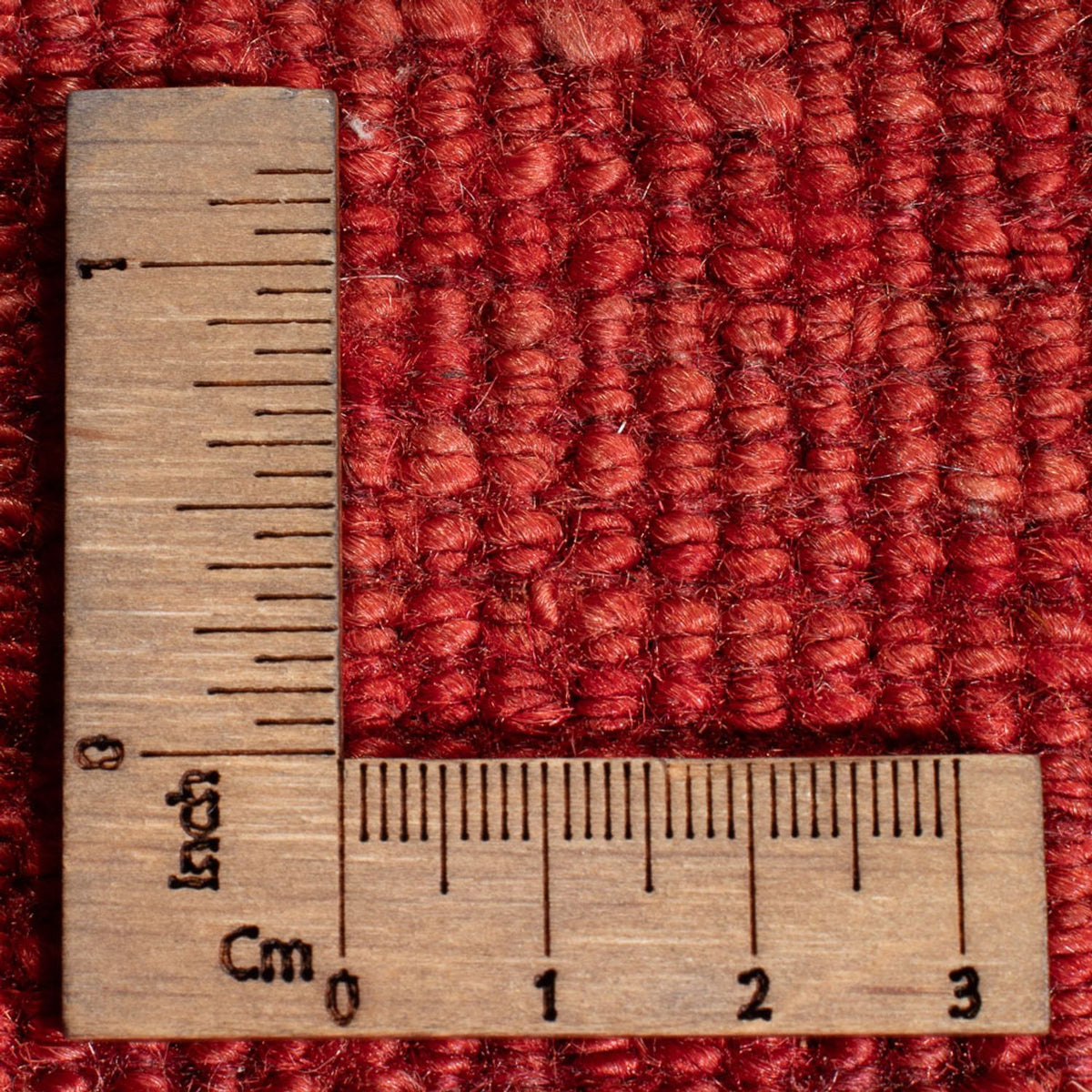 Dywan Gabbeh - perski - 190 x 147 cm - czerwony