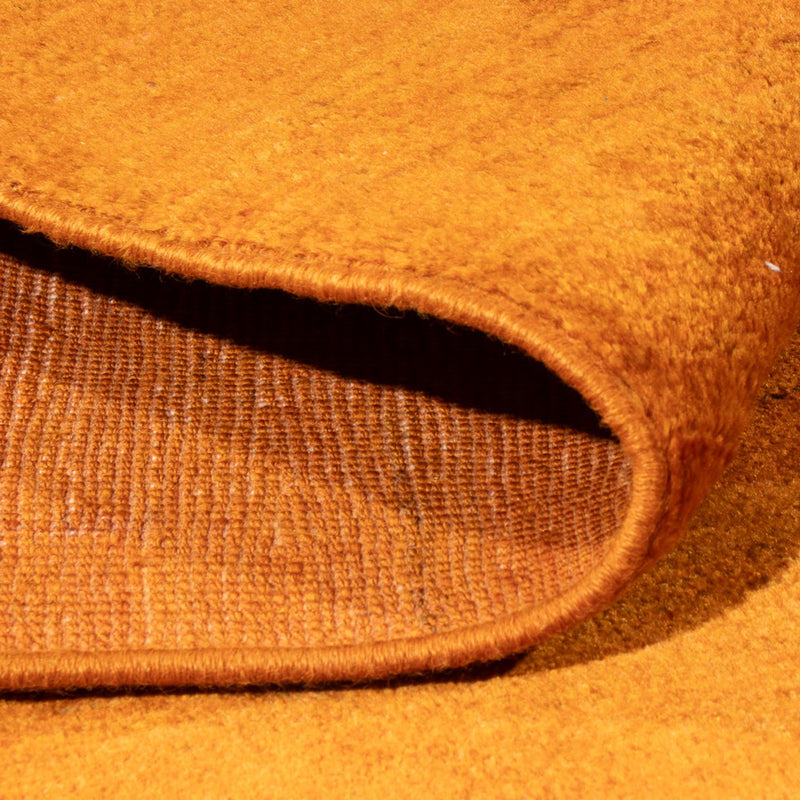 Dywan Gabbeh - perski - 196 x 150 cm - pomarańczowy