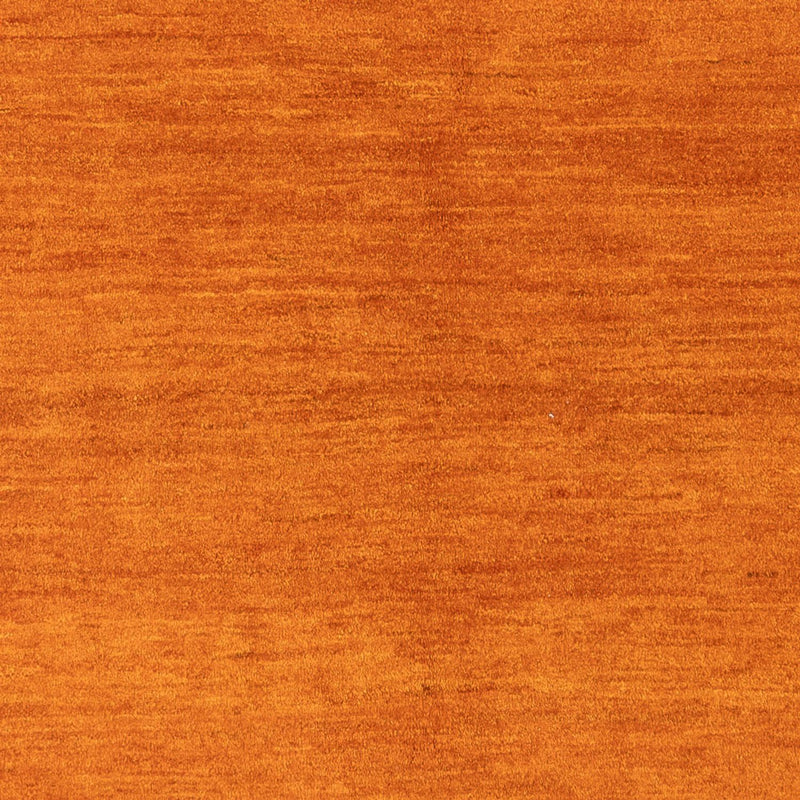 Dywan Gabbeh - perski - 189 x 151 cm - pomarańczowy