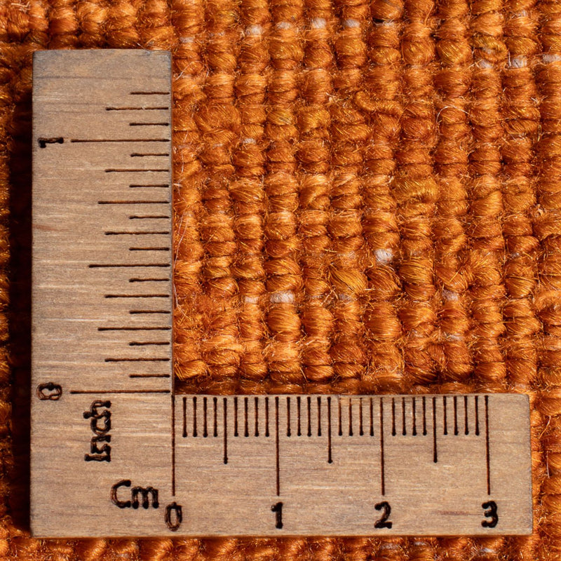 Dywan Gabbeh - perski - 189 x 151 cm - pomarańczowy