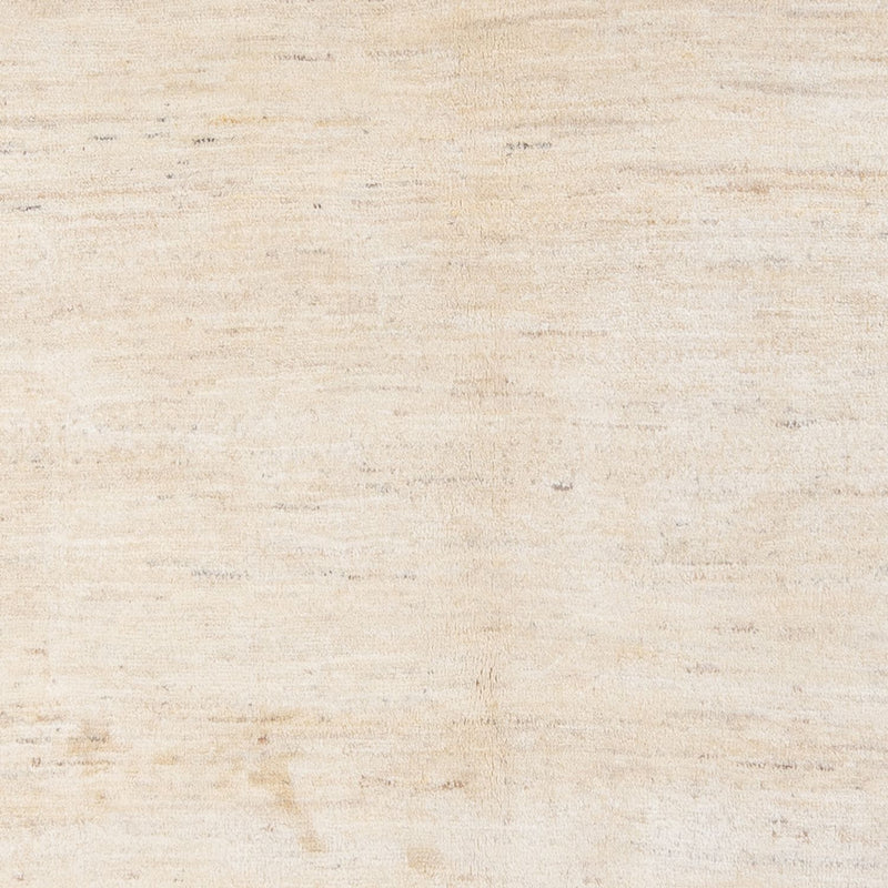 Dywan Gabbeh - perski - 202 x 138 cm - srebrny