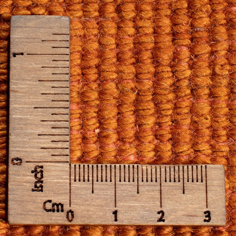 Dywan Gabbeh - perski - 195 x 155 cm - pomarańczowy