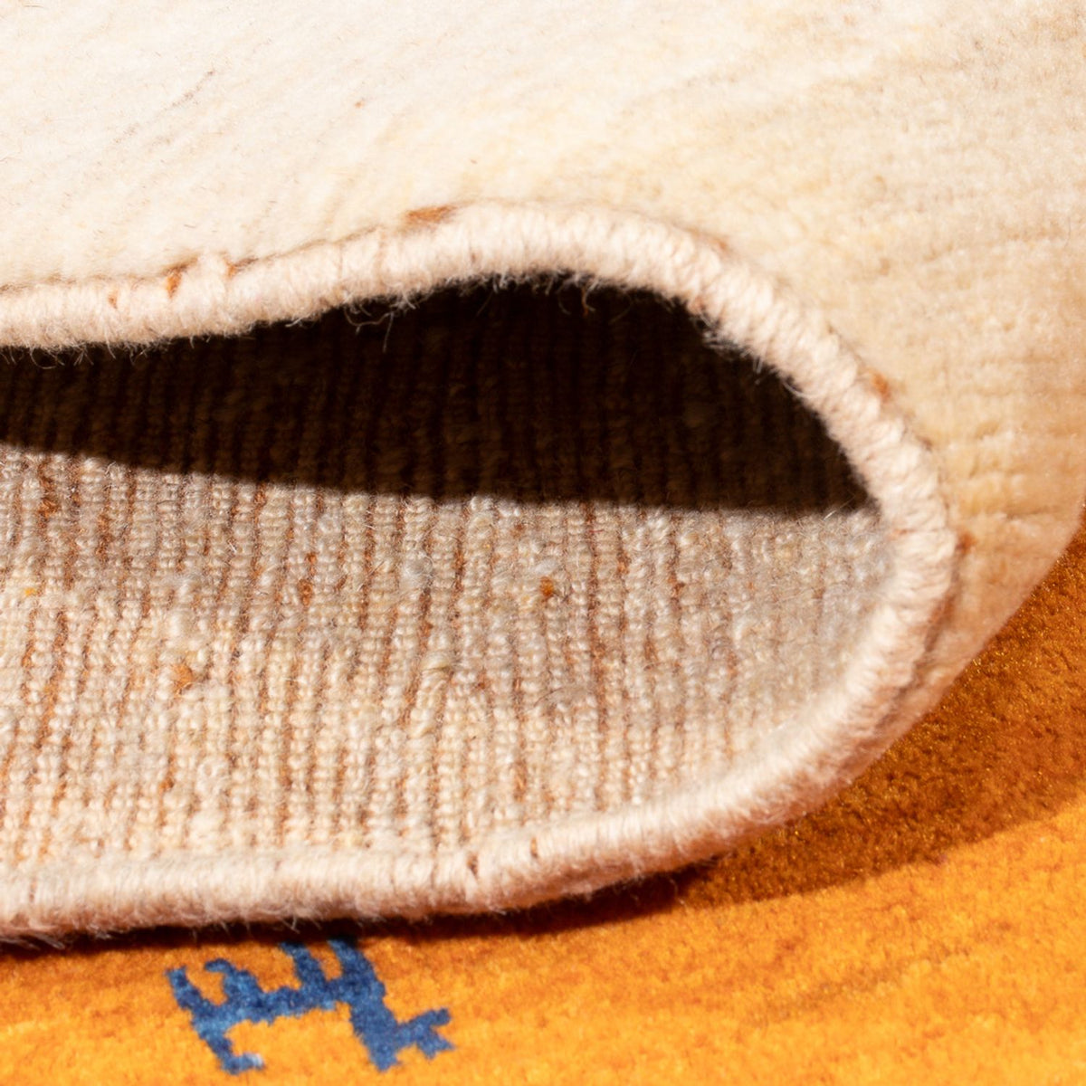 Dywan Gabbeh - perski - 196 x 153 cm - wielokolorowy